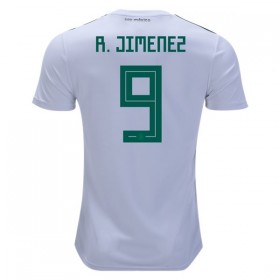 Camisolas de Futebol México R.Jimenez 9 Equipamento Alternativa Copa do Mundo 2018 Manga Curta